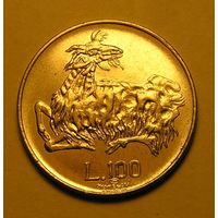 Сан-Марино 100 Лир 1974 Коза