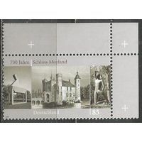 Германия. 700 лет замка Мойланд в Бедбург Хау. 2007г. Mi#2602.