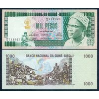 Гвинея-Биссау 1000 песо 1978 год. UNC