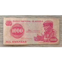 Werty71 Ангола 1000 кванза 1976 банкнота