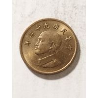 Тайвань 1 доллар 2008
