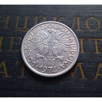 2 злотых 1974 Польша #02 AU