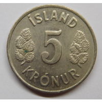 Исландия 5 крон 1975 г
