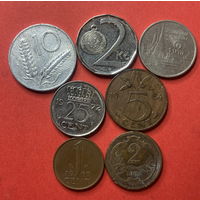 7 разных монет