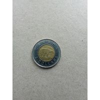 Канада 2 доллара 1996 г. (*). Сохран!!!