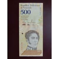 Венесуэла 500 боливаров 2018 UNС