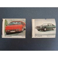 Вкладыши Parastou (Car 2000). Редкая автосерия. Состояние хорошее. В коллекцию.