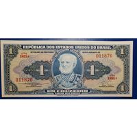 Бразилия 1 крузейро 1954 - 1958 г. Р-150b