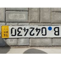 Автомобильный номер