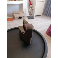 Старый утю на углях с трубой