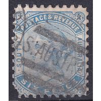 172.Aust. Великобритания. Австралийские штаты. Южная Австралия. Виктория. Стандарт. 1887 г. 6p. Mi.#54.