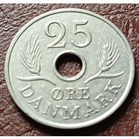 Дания 25 эре, 1968    ( 1-8-4 )