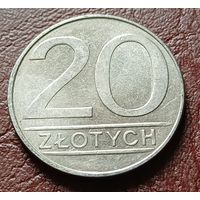 Польша 20 злотых, 1988    ( 1-14-5 )