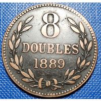 Гернси 8 дублей 1889 г.