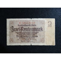 2 марки 1937г. Берлин