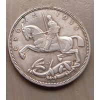 Великобритания 1 крона 1935. 25 лет правления Георга V.