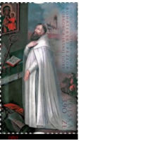 2023 Личности - Отец Августин Кордецкий, 1603-1673 гг Польша 2013 **