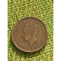 Западная Африка. 6 пенсов. 1945 г