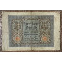Банкнота 100 марок 1920 год. Веймарская республика.