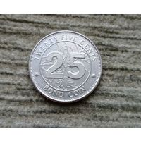 Werty71 Зимбабве 25 центов 2014