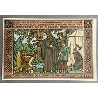 Нотгельд Ордруф 50 пфеннигов 1921 год. Веймарская республика