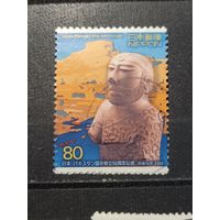 Япония, 2002. Мохенджо-Даро, дипломатические отношения с Пакистаном. Mi-1.50 евро гаш.