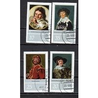 400 лет со дня рождения Ф. Хальса ГДР 1980 год серия из 4-х марок