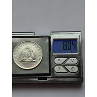 100 лир 1988 года. Италия, Итальянская Республика (1946 - 2001), 900 лет Болонскому университету. Серебро 835. Монета не чищена. H45600.