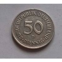 50 пфеннигов 1990 г.в. D - Германия - из коллекции