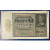 Банкнота 10000 марок 1923 год. Веймарская республика.