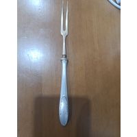 Вилка посеребренна