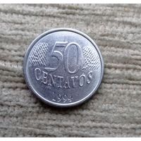 Werty71 Бразилия 50 сентаво 1994