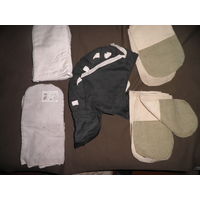 Шлем строительный+6 пар рукавиц (зима и лето).Новое.С рубля