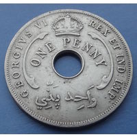 Западная Африка. 1 пенни 1947