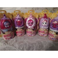 Набор мини кукол от Zapf Creation(куклы гусеницы 5 единиц+12 божьих коровок одним лотом-)для коллекционеров