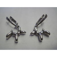 Серьги Кубачи 925 пробы.