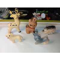 Набор резиновых игрушек СССР   .