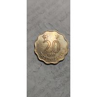 Гонконг 20 цент 1993