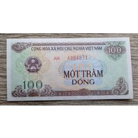 Werty71 Вьетнам 100 донгов 1991 UNC банкнота