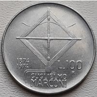 Италия 100 лир 1974