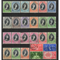 GB колонии Омнибус 1953 EII Коронация Набор