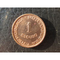 Ангола. 1 эскудо. 1974. С 20 копеек. Распродажа коллекции. Смотрите другие лоты.