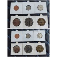 Распродажа !!! Самоа 6 монет (2, 5, 10, 20, 50 сене, 1 тала) 2000-2010 гг. UNC