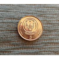 Werty71 Руанда 5 франков 2009