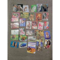 Лот календариков с Рубля