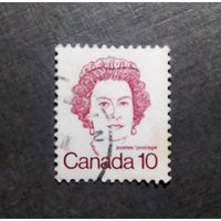 Марка Канада 1976 год Королева