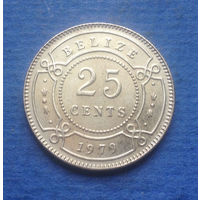 Белиз 25 центов 1979