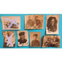 Фото "Летчики", г. Проскуров", 1943-1944 гг. (8*6 см)