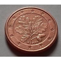 1 евроцент, Германия 2008 A, G