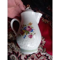 Чайник, кофейник Добруш СССР красивый лепнина